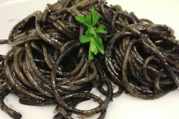 Spaghetti with Squid Ink