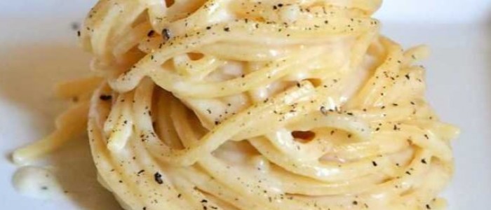 Spaghetti al Formaggio Pepato Stagionato